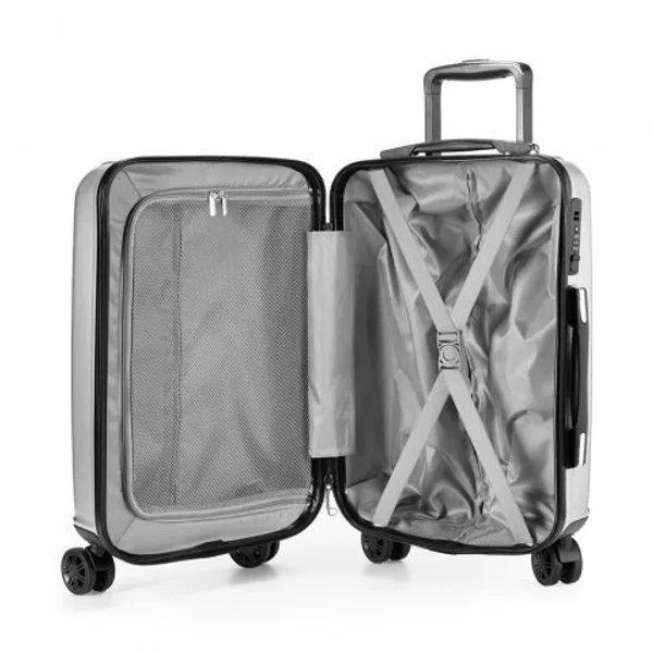 Mala de viagem executivo em ABS e PET com interior forrado (33 L) (SP-92159) — foto 5 | D.JOB