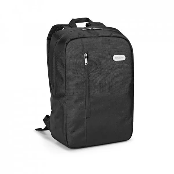 Mochila para notebook (14'') em 1680D e 300D com interior forrado e almofadado (12 L) (SP-92163) — foto 2 | D.JOB