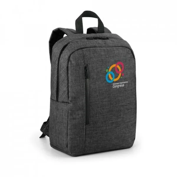 Mochila para notebook (14'') em 600D de alta densidade com compartimento forrado (12 L) (SP-92170) — foto 3 | D.JOB