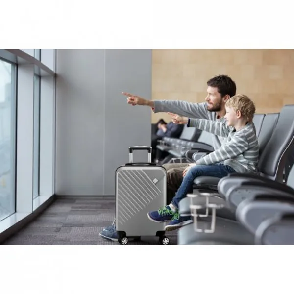 Mala de viagem executivo em ABS com interior forrado (37 L) (SP-92186) — foto 3 | D.JOB