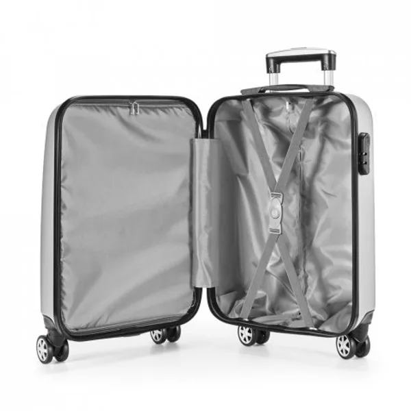 Mala de viagem executivo em ABS com interior forrado (37 L) (SP-92186) — foto 7 | D.JOB