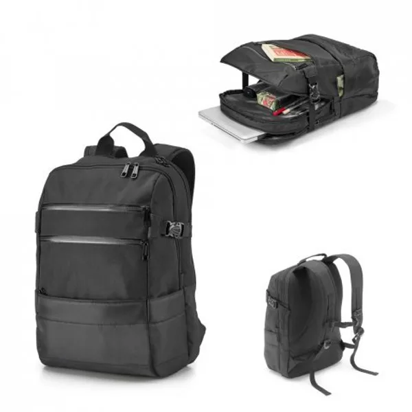 Mochila para notebook (15.6')' em 840D jacquard e 300D (25 L) (SP-92280) personalizado | D.JOB