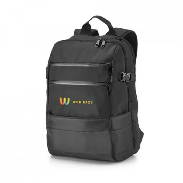 Mochila para notebook (15.6')' em 840D jacquard e 300D (25 L) (SP-92280) — foto 2 | D.JOB