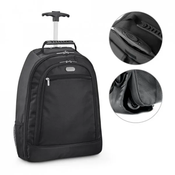 Mochila trolley para notebook (15.6'') em 1680D e 300D com 2 rodas (24 L) (SP-92283) personalizado | D.JOB