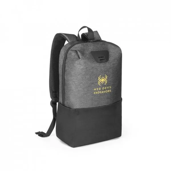Mochila para notebook (15.6") em 300D 2Tone de alta densidade 2Tone em nylon (17 L) (SP-92362) — foto 2 | D.JOB