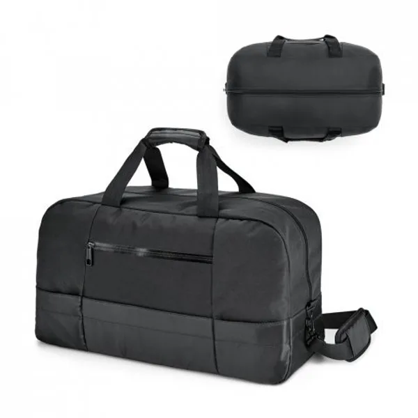 Bolsa esportiva executivo em 840D jacquard e 300D com interior forrado (30 L) (SP-92516) personalizado | D.JOB