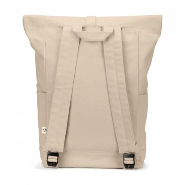 Mochila "roll top" em algodão reciclado e poliéster reciclado (380 g/m²) (SP-92533) — foto 15 | D.JOB