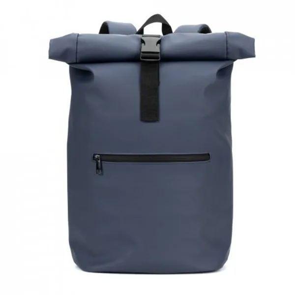 Mochila "roll top" em PU com bolso para notebook (16") (SP-92534) — foto 9 | D.JOB