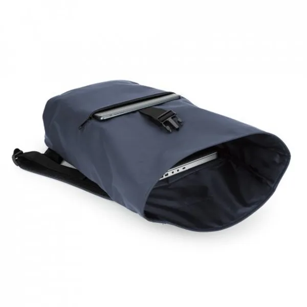 Mochila "roll top" em PU com bolso para notebook (16") (SP-92534) — foto 16 | D.JOB