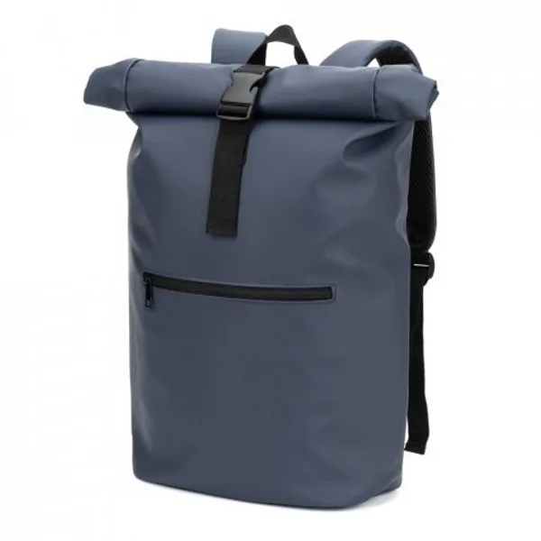 Mochila "roll top" em PU com bolso para notebook (16") (SP-92534) — foto 18 | D.JOB