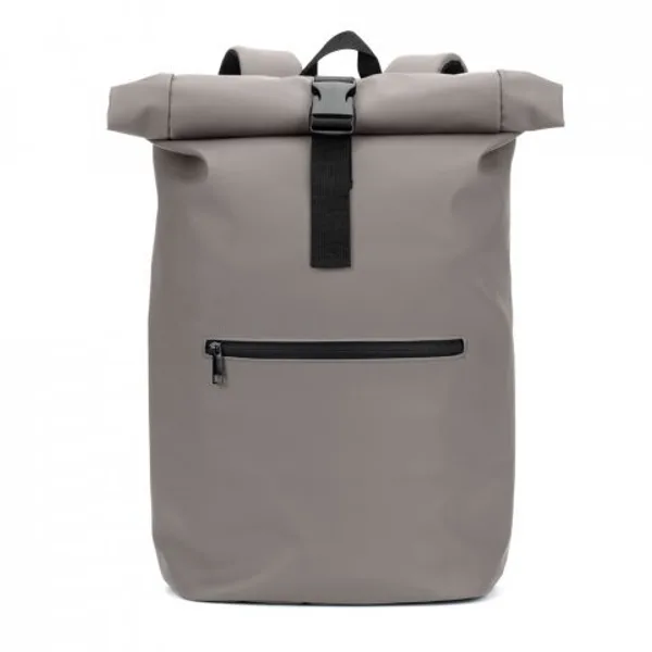 Mochila "roll top" em PU com bolso para notebook (16") (SP-92534) — foto 19 | D.JOB