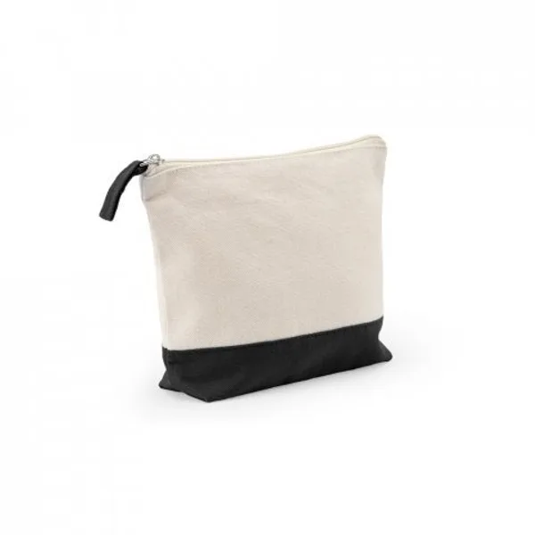 Necessaire para cosméticos 100% algodão (340 g/m²) bicolor (SP-92536) — foto 5 | D.JOB