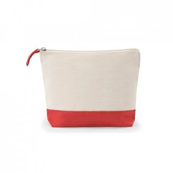 Necessaire para cosméticos 100% algodão (340 g/m²) bicolor (SP-92536) — foto 8 | D.JOB