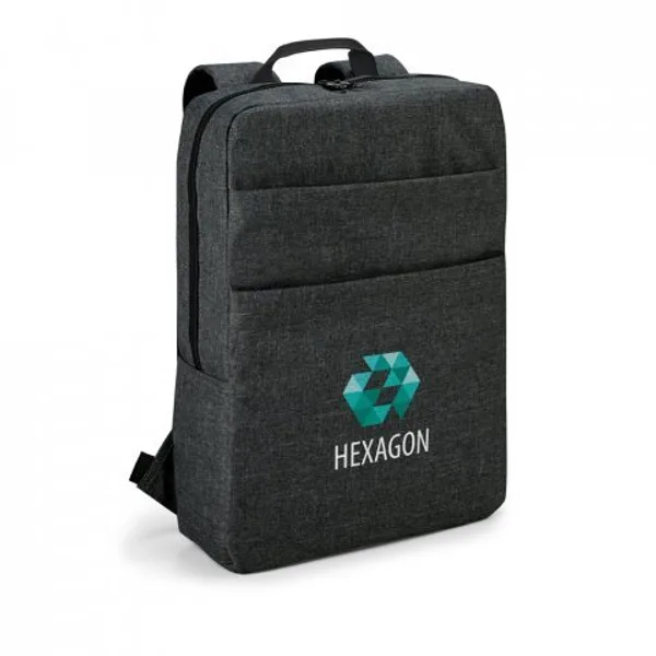 Mochila para notebook (15.6'') em 600D de alta densidade com interior forrado e almofadado (10 L) (SP-92668) — foto 2 | D.JOB