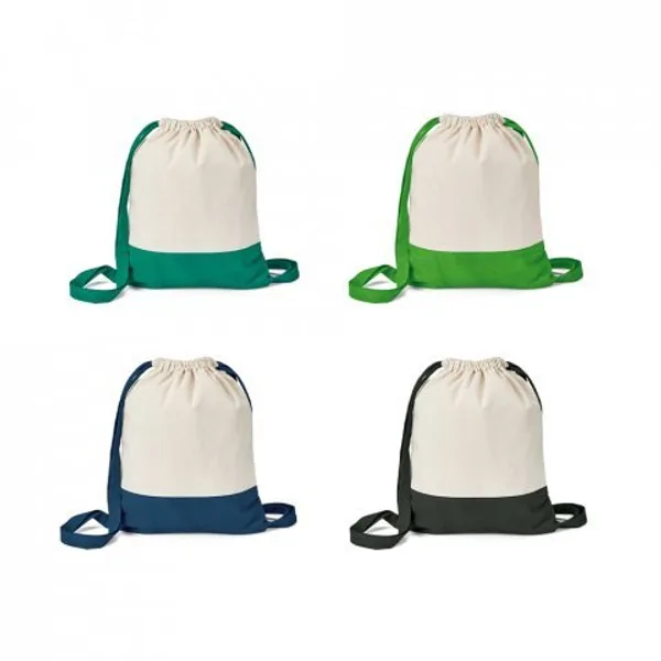 Sacola tipo mochila 100% algodão (180 g/m²) (SP-92913) personalizado | D.JOB