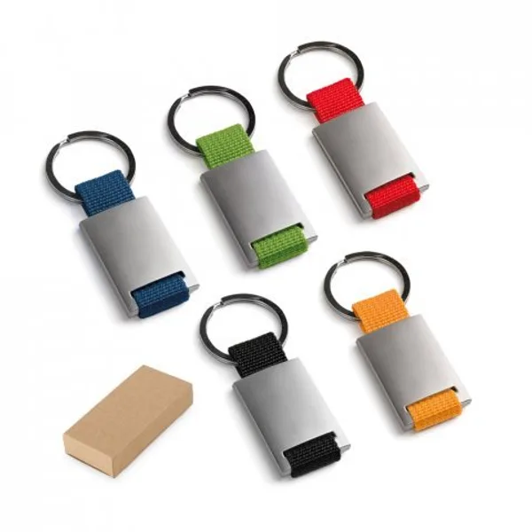 Chaveiros em metal e em webbing (SP-93077) personalizado | D.JOB