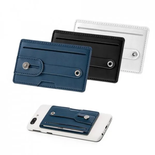 Porta cartões para celular com bloqueio de RFID, em PU (SP-93331) personalizado | D.JOB