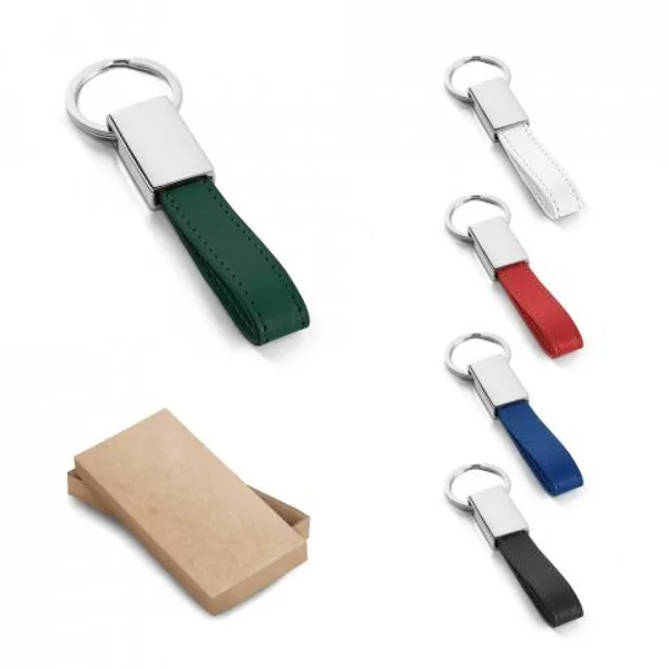 Chaveiro em metal e PU (SP-93354) personalizado | D.JOB