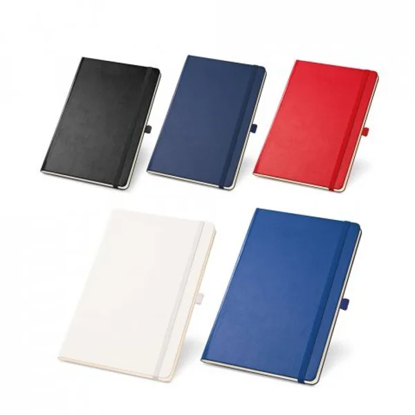 Caderno A5 de capa dura com páginas lisas (SP-93491) personalizado | D.JOB