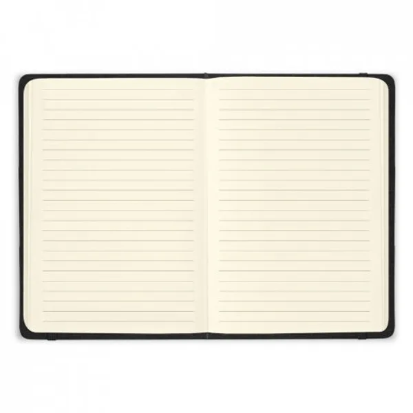 Conjunto composto por 1 caderno A5 com capa rígida e 1 caneta esferográfica em bambu (SP-93655) — foto 2 | D.JOB