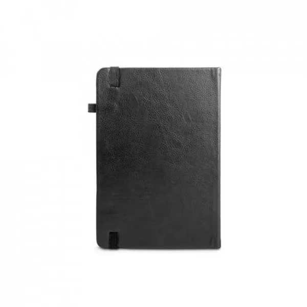 Caderno em PU à base de água com agenda integrada e página pautadas (SP-93669) — foto 5 | D.JOB
