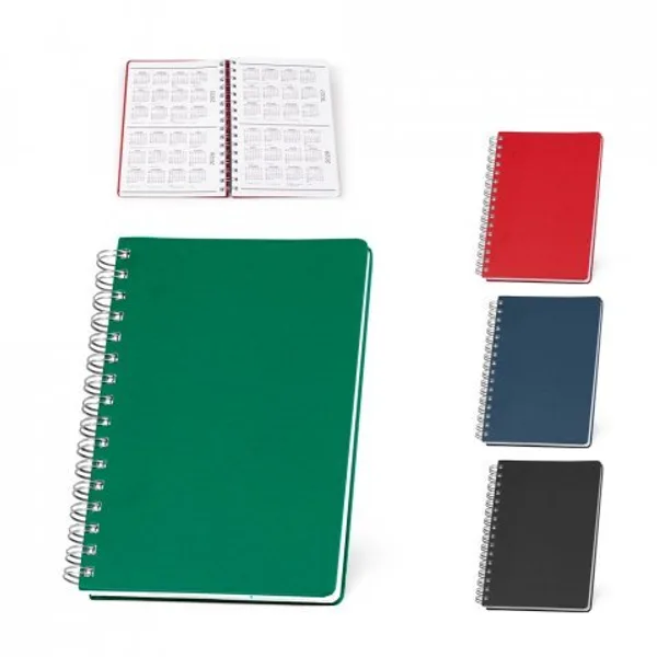 Caderno A5 com argolas e capa em PVC (SP-93678) personalizado | D.JOB