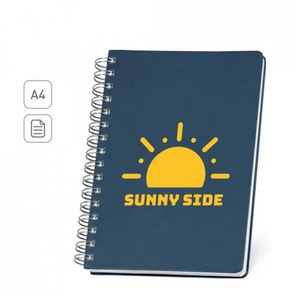 Caderno A4 com argolas e capa em PVC (SP-93679) personalizado | D.JOB