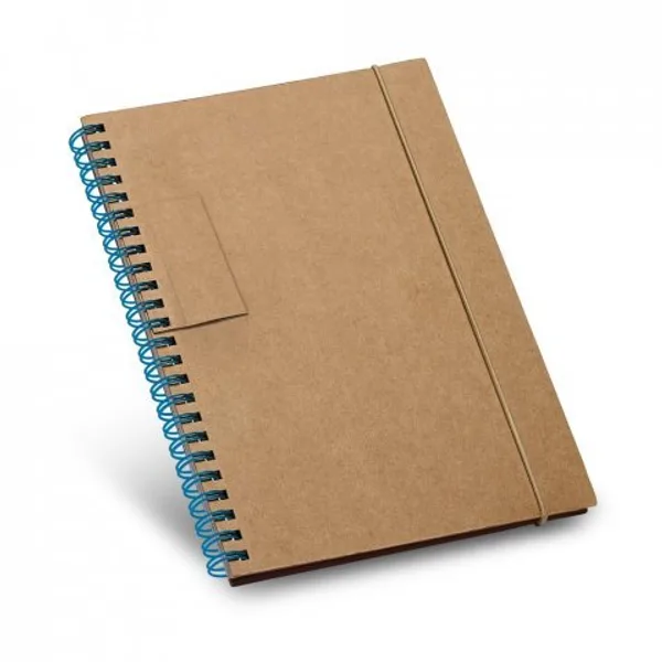 Caderno B6 de capa dura em cartão, com páginas pautadas recicladas (SP-93708) — foto 9 | D.JOB