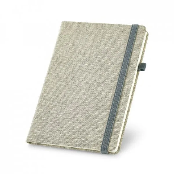 Caderno A5 em canvas (poliéster) com páginas lisas (SP-93725) — foto 3 | D.JOB