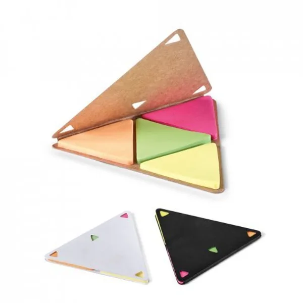 4 blocos adesivados triangulares (SP-93794) personalizado | D.JOB