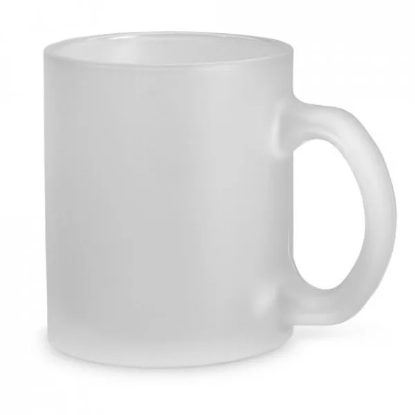 Caneca em vidro com efeito fosco (340 mL) (SP-93804) — foto 2 | D.JOB
