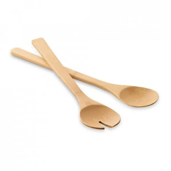 Conjunto de 2 talheres para salada em bambu (SP-93969) — foto 3 | D.JOB