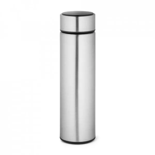 Garrafa térmica em aço inox de parede dupla isolada a vácuo, com termômetro digital (450 mL) (SP-94069) — foto 10 | D.JOB