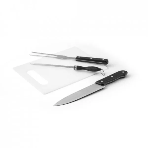 Kit churrasco em estojo em 210D com peças em aço inox e PP (SP-94102) — foto 5 | D.JOB