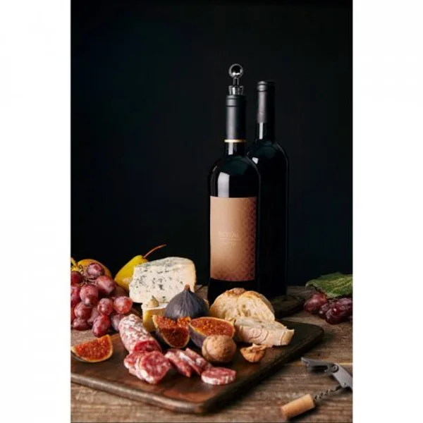 Conjunto para vinho em zinco e inox (SP-94191) — foto 3 | D.JOB