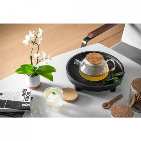 Bule em vidro borossilicato com infusor em aço inox (750 mL) (SP-94238) — foto 3 | D.JOB