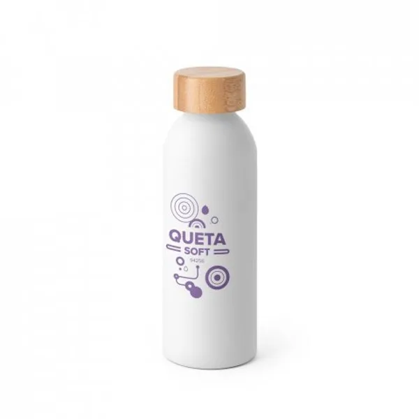 Squeeze em alumínio com acabamento emborrachado (550 mL) (SP-94256) — foto 2 | D.JOB