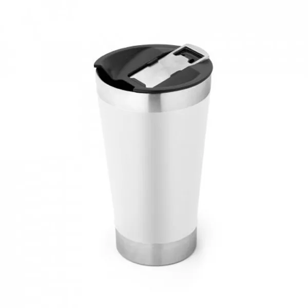 Copo de viagem em aço inox térmico, com parede dupla isolada a vácuo (630 mL) (SP-94266) — foto 8 | D.JOB