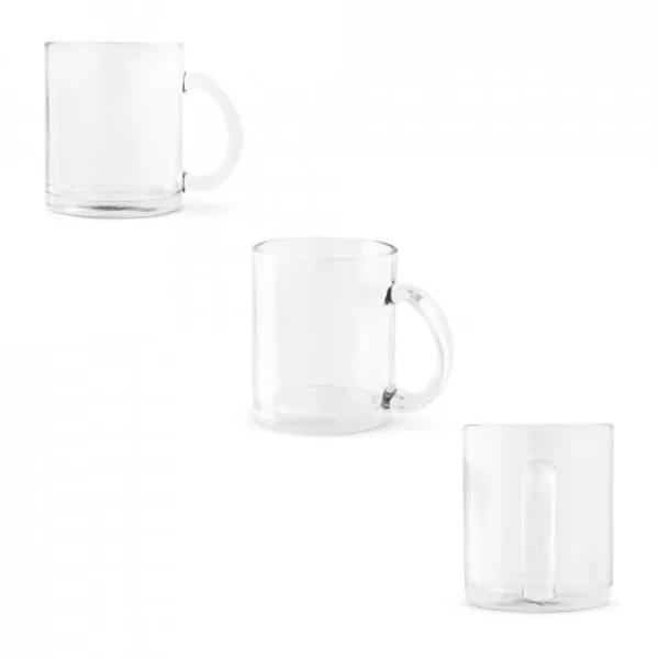 Caneca em vidro para sublimação (350 mL) (SP-94318) personalizado | D.JOB