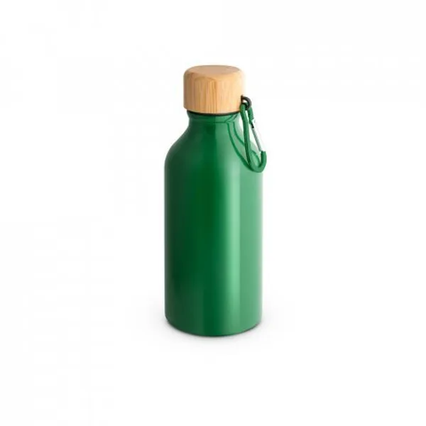 Squeeze em alumínio 100% reciclado com cor sólida brilhante (400 mL) (SP-94325) — foto 2 | D.JOB