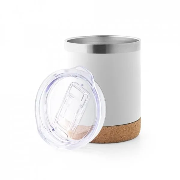 Copo de viagem térmico em aço inox, de parede dupla isolada a vácuo (400 mL) (SP-94327) — foto 6 | D.JOB