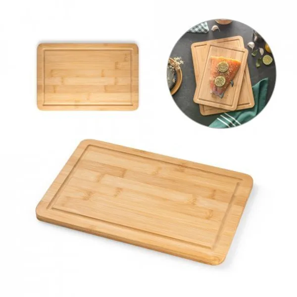 Tábua de corte em bambu (SP-94333) personalizado | D.JOB