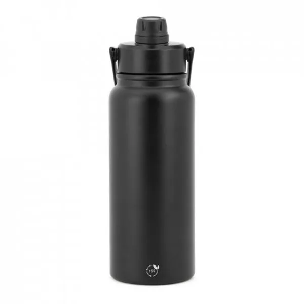 Garrafa em aço inox 90% reciclado, com parede dupla isolada a vácuo (830 mL) (SP-94389) — foto 4 | D.JOB