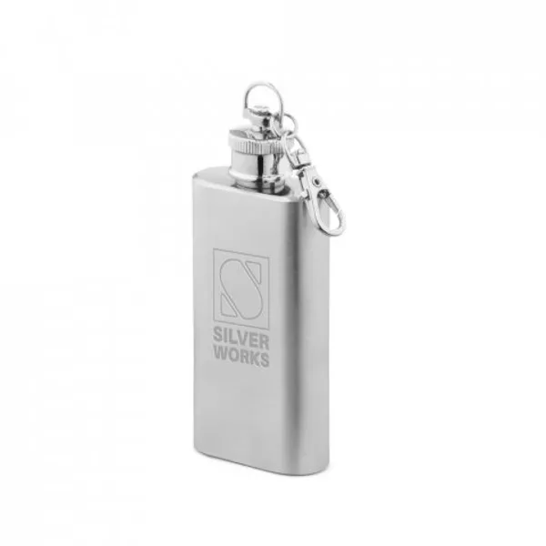 Garrafa de bolso em aço inox (50 mL) (SP-94436) — foto 2 | D.JOB