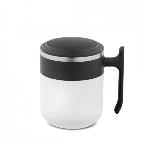 Caneca de viagem com parede interior em aço inox e acabamento mate 400 mL (SP-94439) — foto 9 | D.JOB