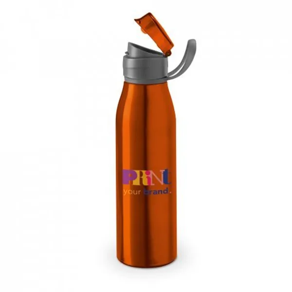 Squeeze em alumínio com tampa flip flop em AS e PP (650 mL) (SP-94631) — foto 12 | D.JOB