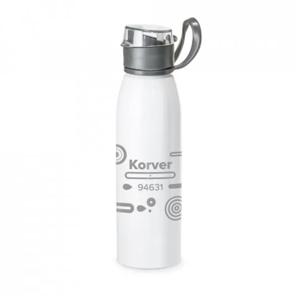 Squeeze em alumínio com tampa flip flop em AS e PP (650 mL) (SP-94631) — foto 18 | D.JOB