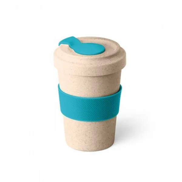 Copo para viagem em fibra de bambu (60%) e PP (40%) (500 mL) (SP-94638) — foto 3 | D.JOB
