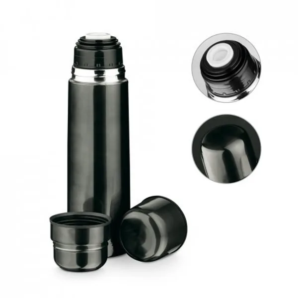 Garrafa em aço inox de parede dupla térmica, isolada a vácuo (750 mL) (SP-94667) personalizado | D.JOB