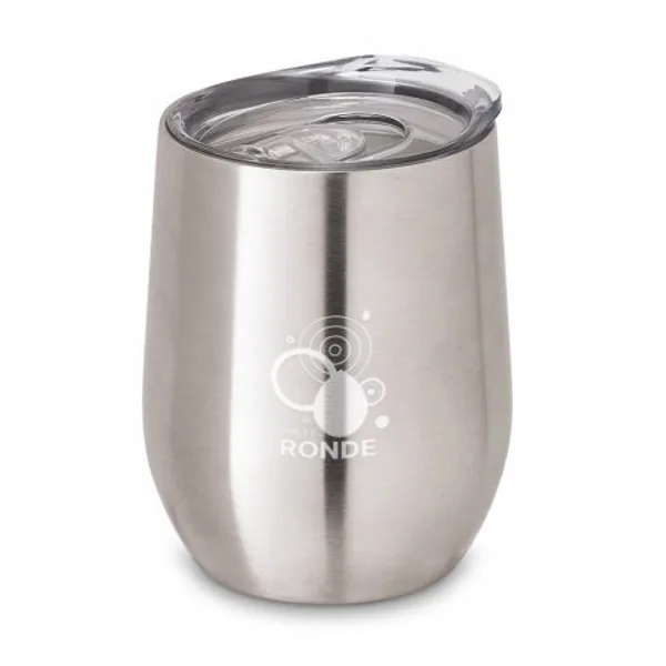 Copo de viagem térmico em aço inox de parede dupla isolada a vácuo (400 mL) (SP-94677) — foto 5 | D.JOB